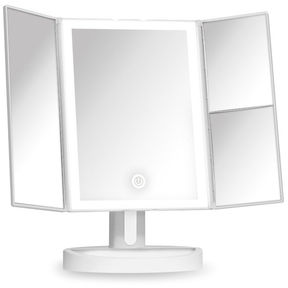 Fancii Tria Tri-fold Lighted Vanity Mirror - Brand New - Picture 2 of 9